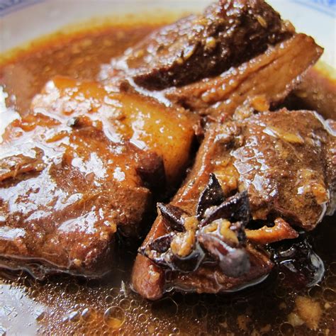 Stewed Pork Belly With Vietnamese Cinnamon And Star Anise Recipe Moo