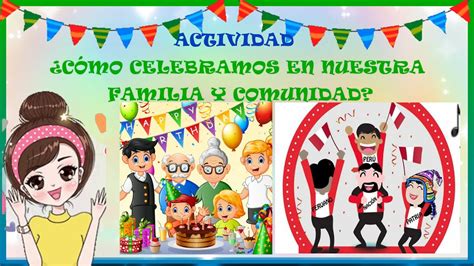 CÓMO CELEBRAMOS EN NUESTRA FAMILIA Y COMUNIDAD YouTube