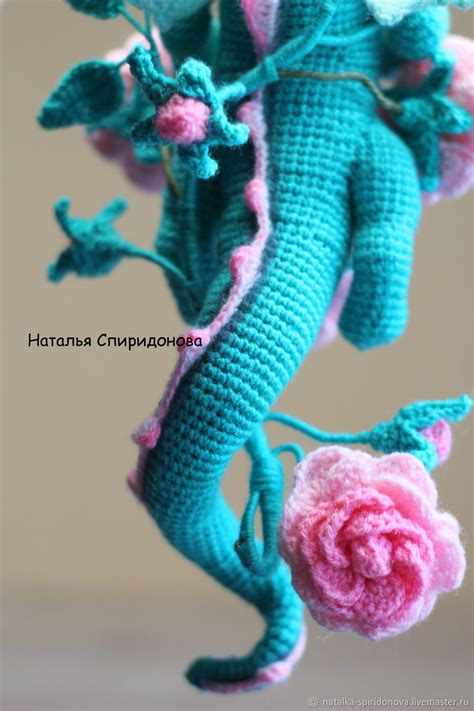 МК Цветочный дракон, мастер-класс по вязанию крючком купить в интернет ...