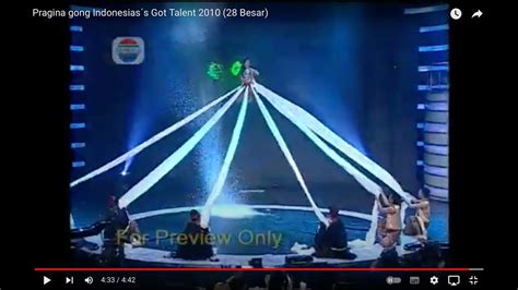 Pragina Gong Indonesiass Got Talent Besar Youtube