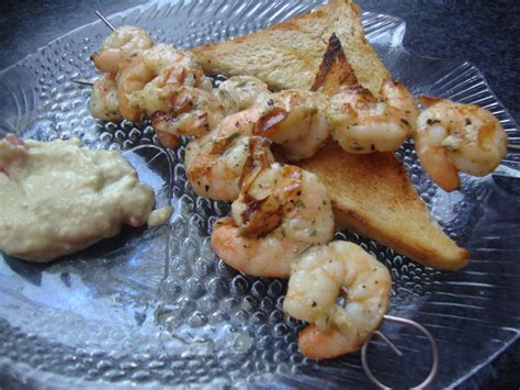 Gegrillte Garnelen Mit Acocado Dip Rezept Kochbar De