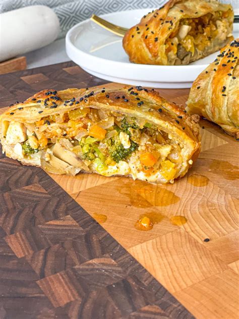 Tastegreatfoodie Cheesy Chicken Stuffed Puff Pastry Chicken