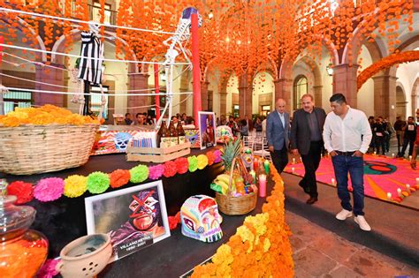 RICARDO GALLARDO INAUGURA ALTAR MONUMENTAL EN PALACIO DE GOBIERNO