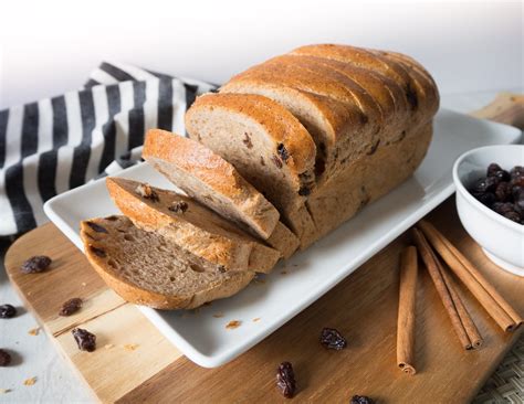 Vegan Oat Cinnamon Raisin Bread Outside The Breadbox