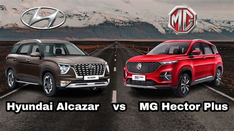 Hyundai Alcazar Vs MG Hector Plus Comparison Video YouTube