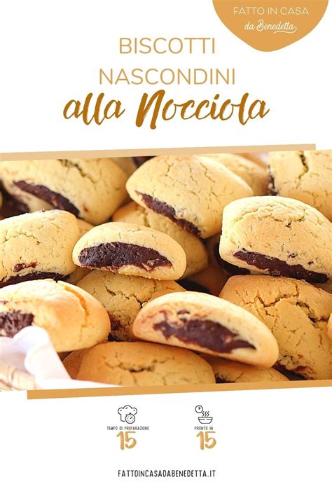 Biscotti Nascondini Alla Nocciola Fatto In Casa Da Benedetta