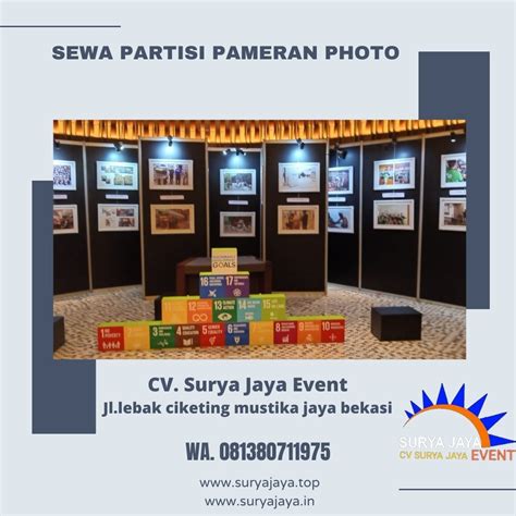 Partisi Pameran Surya Jaya Rental Equipment