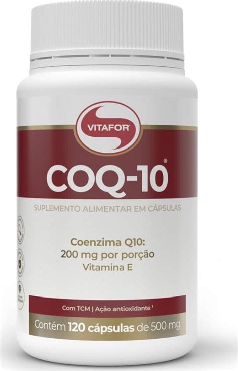 Coenzima Q10 200 Mg 120 Caps Vitafor