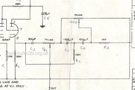 Vox Ac30 Top Boost Circuit Design And Re Use