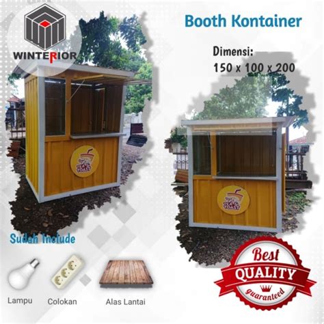 Jual Booth Kontainer Booth Kontainer Booth Stand Booth Portable