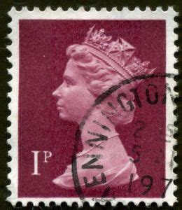 Stamp Queen Elizabeth II Decimal Machin United Kingdom Of Great