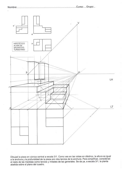 El Dominio Del Dibujo Perspectiva C Nica Frontal Central Por El