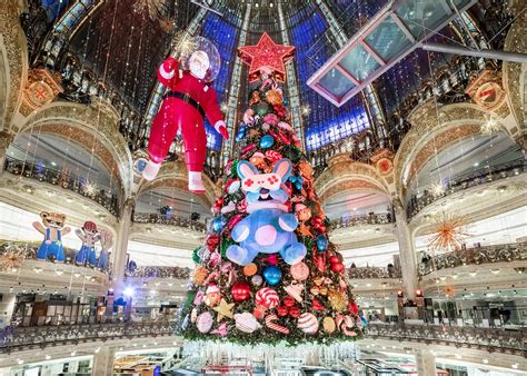 Lambiance Féérique Des Grands Magasins