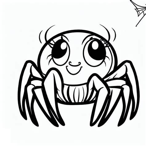 Desenhos De Aranha Simples Para Colorir E Imprimir Colorironline