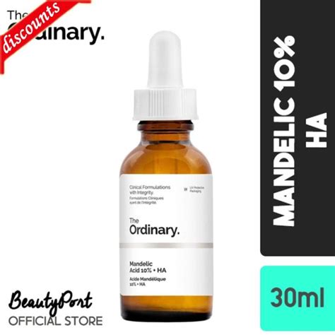 The Ordinary Mandelic Acid 10 Ha 30ml Lazada Ph