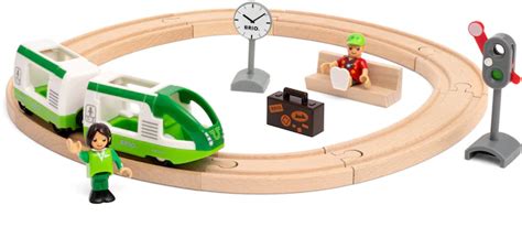 Brio Spielzeug Eisenbahn Brio World Starter Set Reisezug Fsc