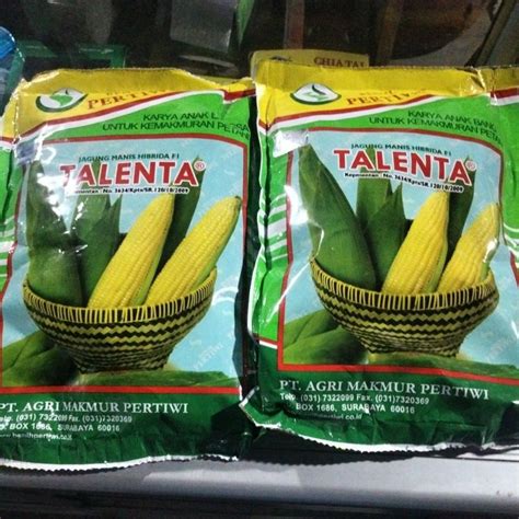 Jual Benih Jagung Manis Talenta Gr Shopee Indonesia