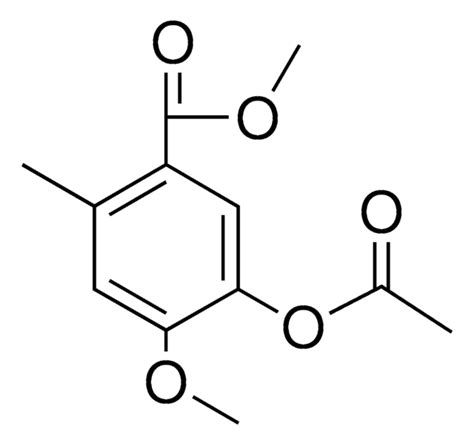 5 ACETOXY 4 METHOXY 2 METHYL BENZOIC ACID METHYL ESTER AldrichCPR