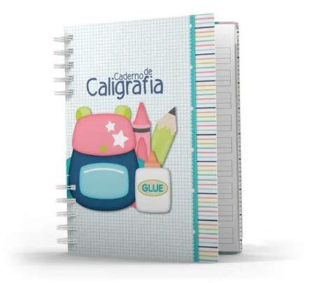 Caderno De Caligrafia Atividades Capa Dura Pgs Nisti