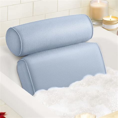 Luxstep Bath Pillow For Tub 14 5x12 5 Inch Extra