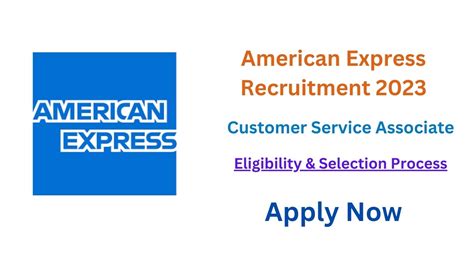 American Express Recruitment Customer Service Associate