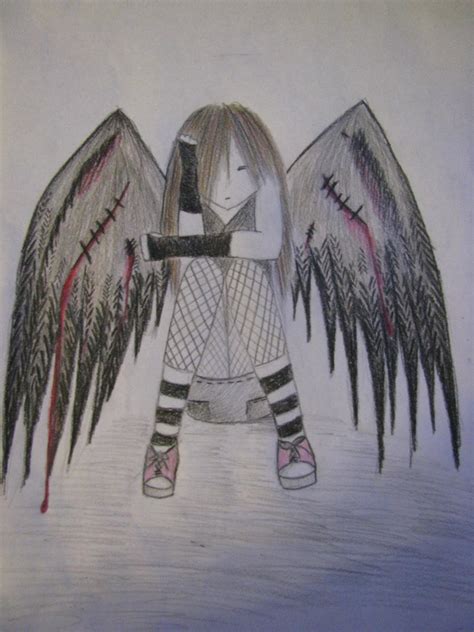 Emo Angel By Indene On Deviantart