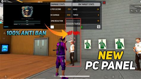 How To Use Panel In Free Fire Panel H Ck Pc New Update Panel