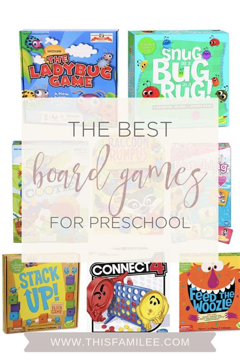 Preschool Board Games | Preschool board games, Preschool boards, Board ...