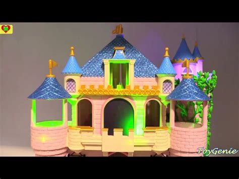 Disney Princess Deluxe Fireworks Castle Aurora Sleeping Beauty - Videos ...