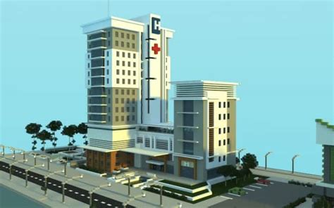 Modern Hospital – Minecraft Building Inc