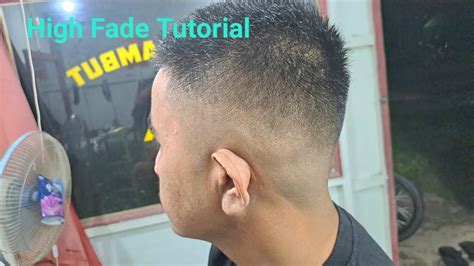 Cara Potong Rambut Pria Tutorial Pemula Cukur Rambut Pria High Fade