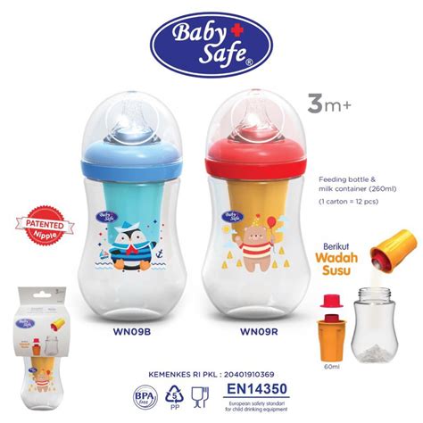 Jual Baby Safe Botol Susu Bayi Milk Container Tempat Wadah Susu Sufor