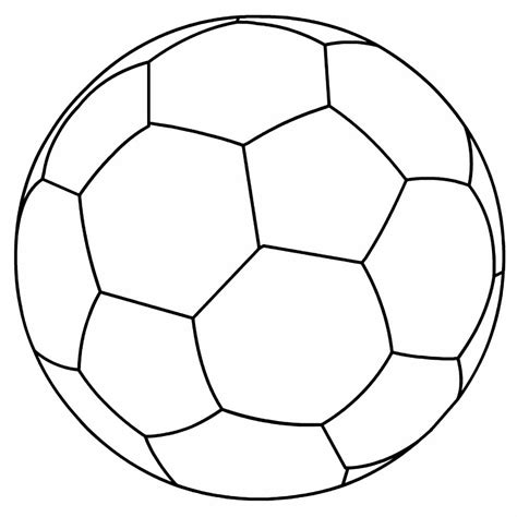 Bola De Futebol Para Colorir - Desenhos de Bola de Futebol para colorir - Bora Colorir