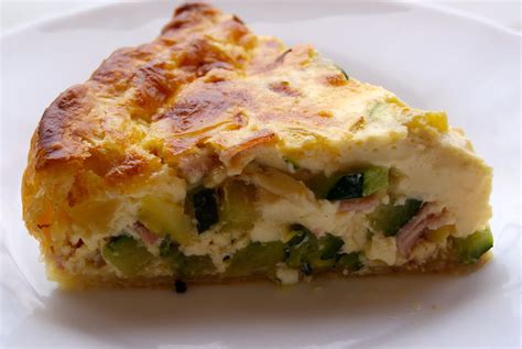 Quiche Courgettes Jambon Et Ch Vre La P Tite Cuisine De Pauline