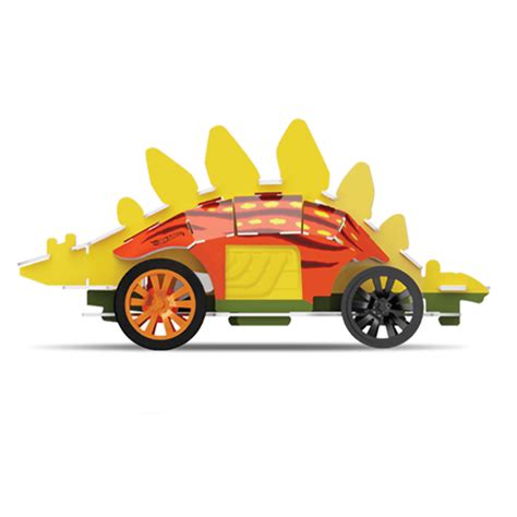 Bladez Toyz Vehiculo Pull Back Para Armar Hot Wheels Mini Pack Motosaurus Roja En Precialo
