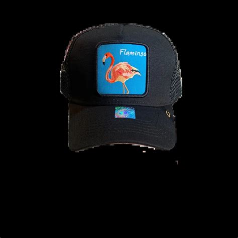 Gorra Negro Flamingo Original Botas El Chiqueado