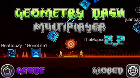 Dash With Players Geometry Dash Globed Youtube