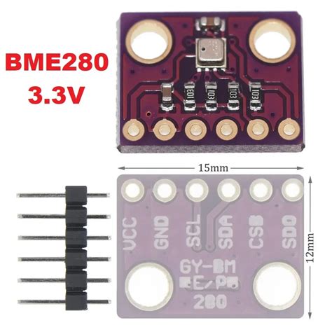 Sensor De Temperatura Digital Ar Barom Trico Alta Precis O M Dulo De