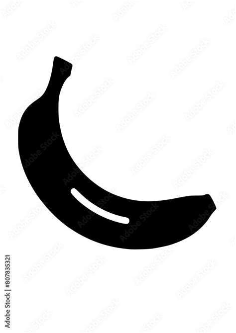 Banana Svg Banana Png Banana Silhouette Banana Clipart Fruit Svg Food Svg Banana Juice