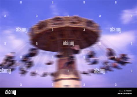 Fun Fair Ride Stock Photo Alamy