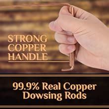 Paranormic Dowsing Rods Pendulum Divination Kit Set Of Real Copper