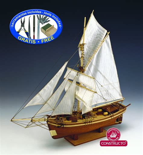 Model Wooden Ship Kits UK: Constructo 80704 Model Ship Kit Gjoa