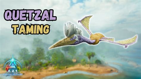 Quetzal Taming ARK Survival Ascended Ep17 CZ SK YouTube