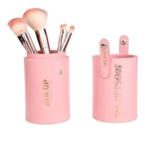 Set De Brochas Rose Gold Colecci N Pink Up Mercado Libre