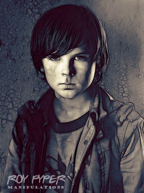 The Walking Dead Carl Fractalius Redux By Roypyper On Deviantart