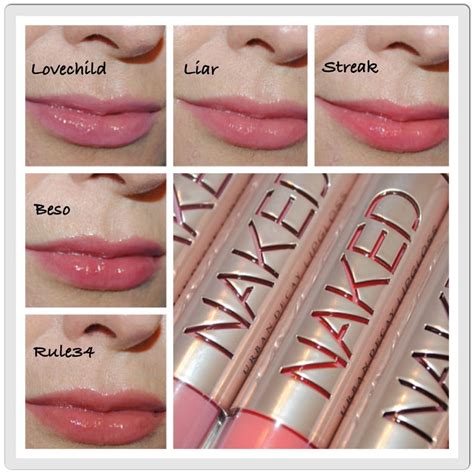 Urban Decay Naked Lipgloss Review Swatches Really Ree