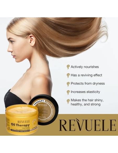 Revuele Oil Therapy Nutrition And Strengthening Hair Mask