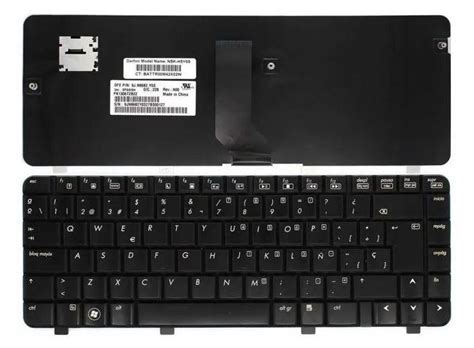 Teclado Notebook Hp Pavilion Dv Espa Ol Negro