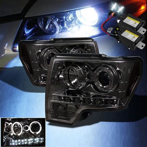 Purchase SLIM 6000K XENON HID SMOKED 09 13 F150 HALO LED PROJECTOR