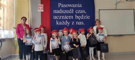 Pasowanie Na Ucznia Klasy Pierwszej Zesp Szkolno Przedszkolny W